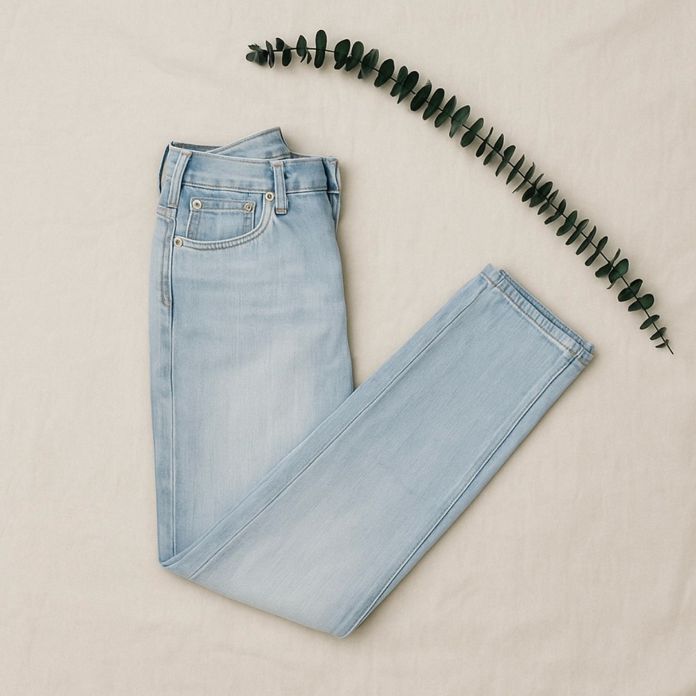 Madewell Perfect Vintage Blue Denim Jeans